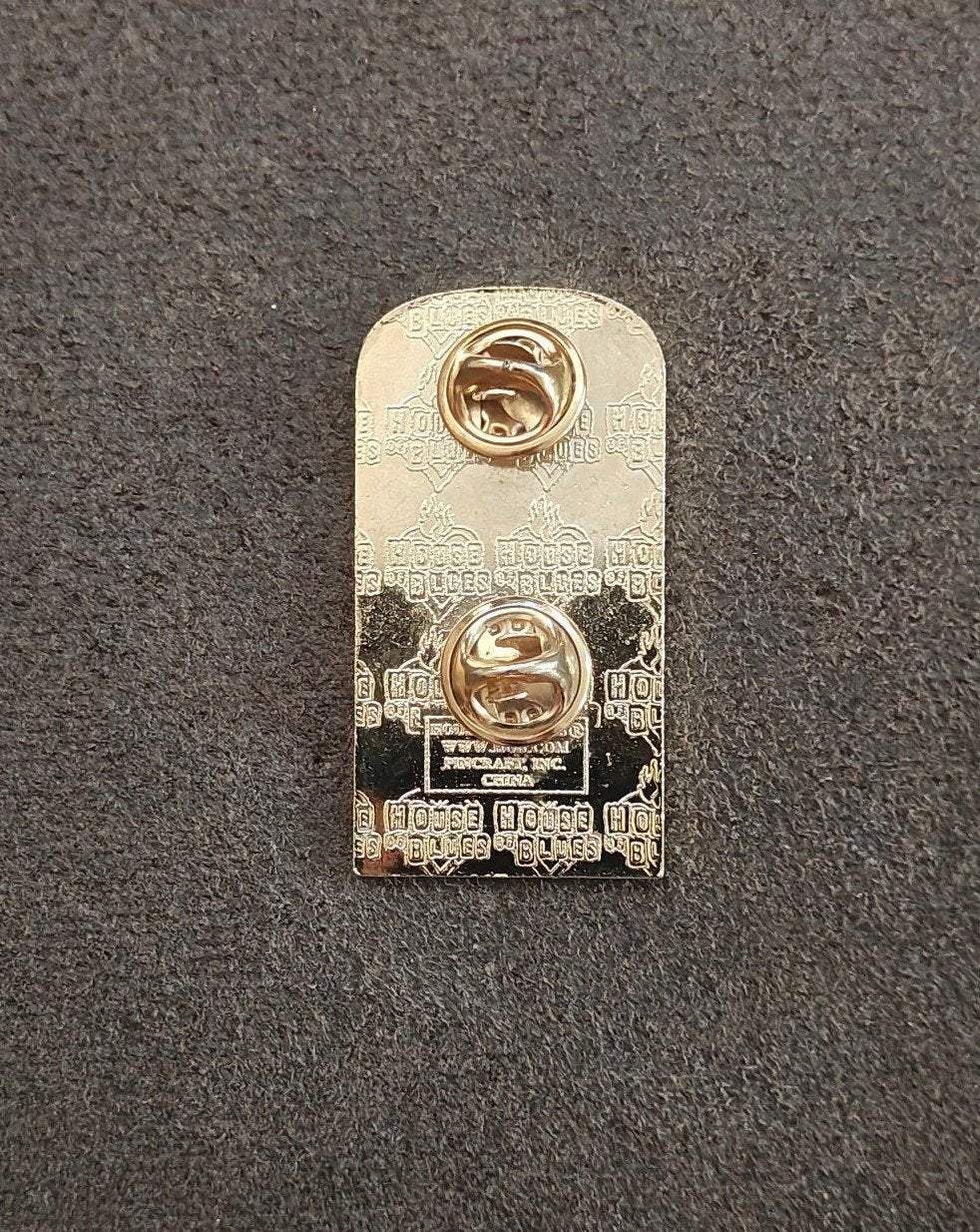 2004 Official Commemorative House of Blues Cleveland Grand Opening Gold Tone Pin