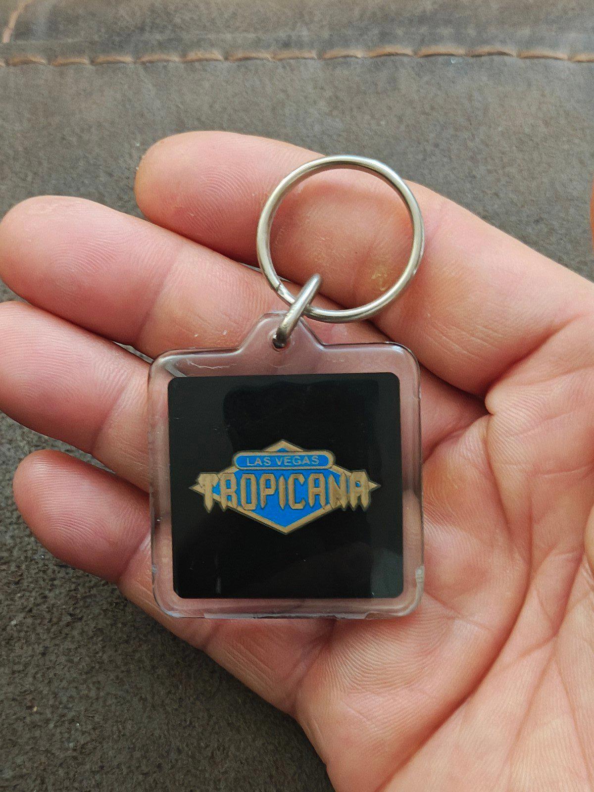 1990s Vintage Tropicana Hotel and Casino Las Vegas Keychain