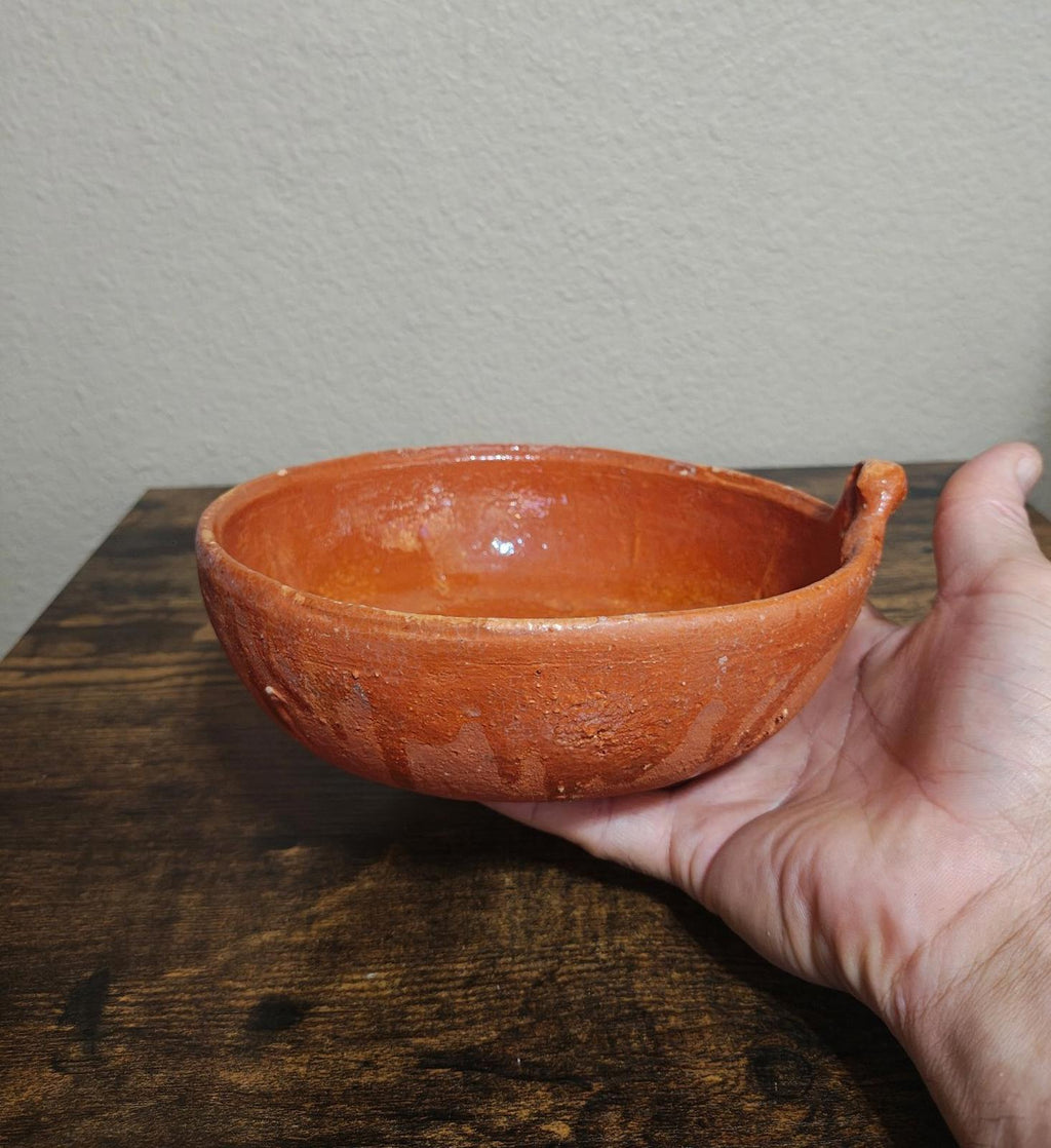 Authentic Handcrafted Traditional Mexican Clay Cooking/Serving Bowl/Pot
