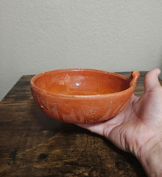 Authentic Handcrafted Traditional Mexican Clay Cooking/Serving Bowl/Pot