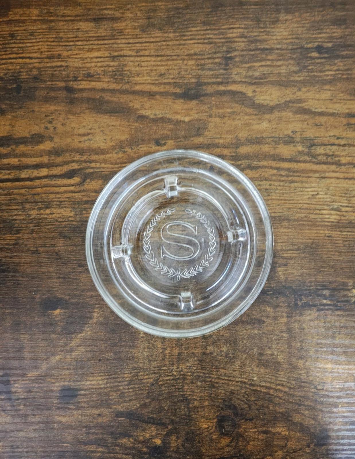 1970s Sheraton Hotel Glass Ashtray