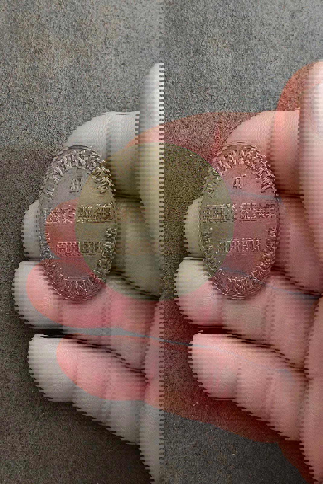 Vintage Rosie's Palace Saloon Brothel Fantasy Token