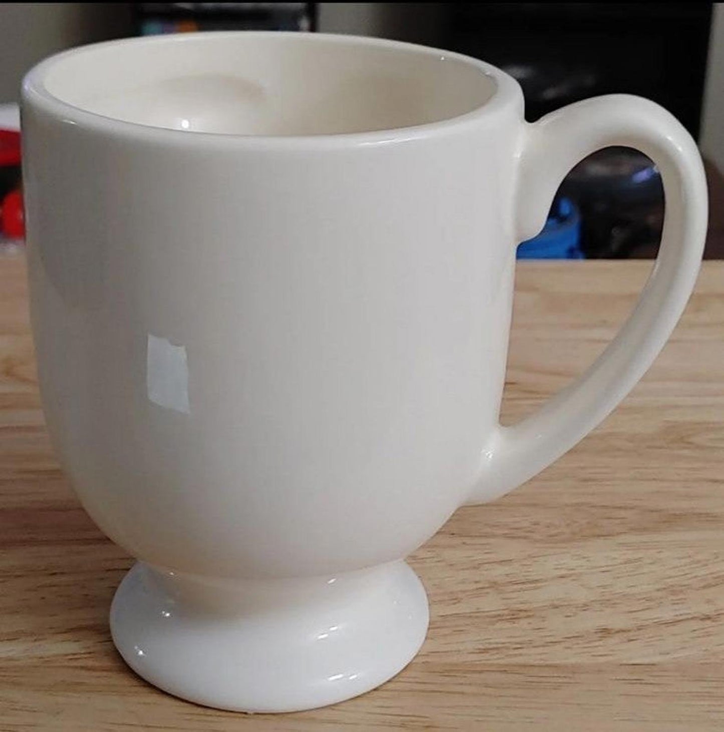 Celfie Footed Pedestal Coffee Tea Mug