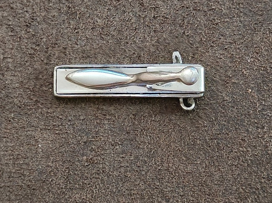 1950s/60s Swank Musical Notes Tie Bar/Tie Clip
