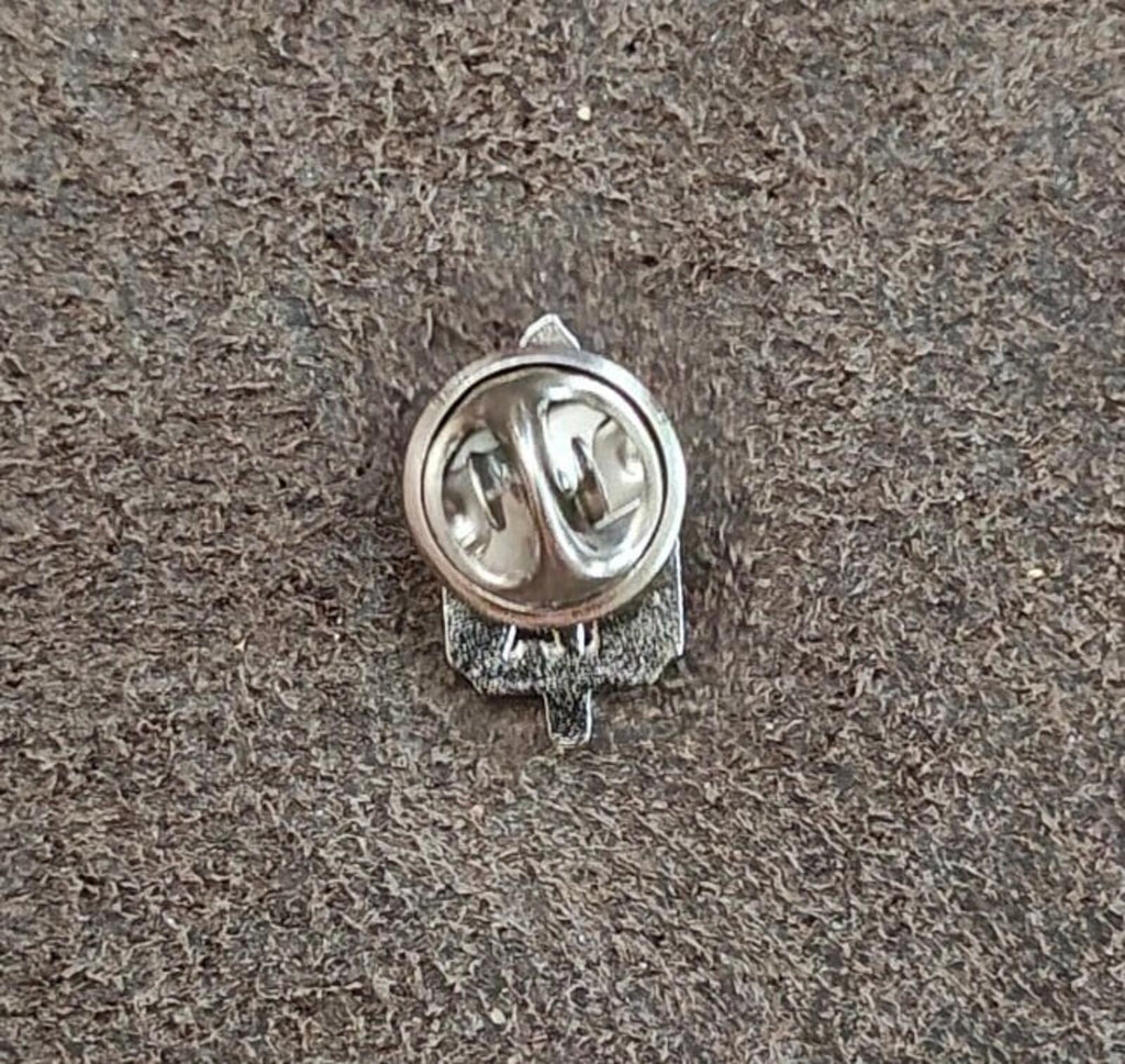 1970s/80s Alpha Sigma Lambda Honor Society (ΑΣΛ) Silver Tone Enamel Pin New