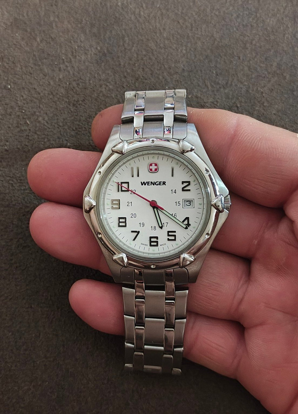 1990s Wenger Swiss Military 7311X Mens Watch