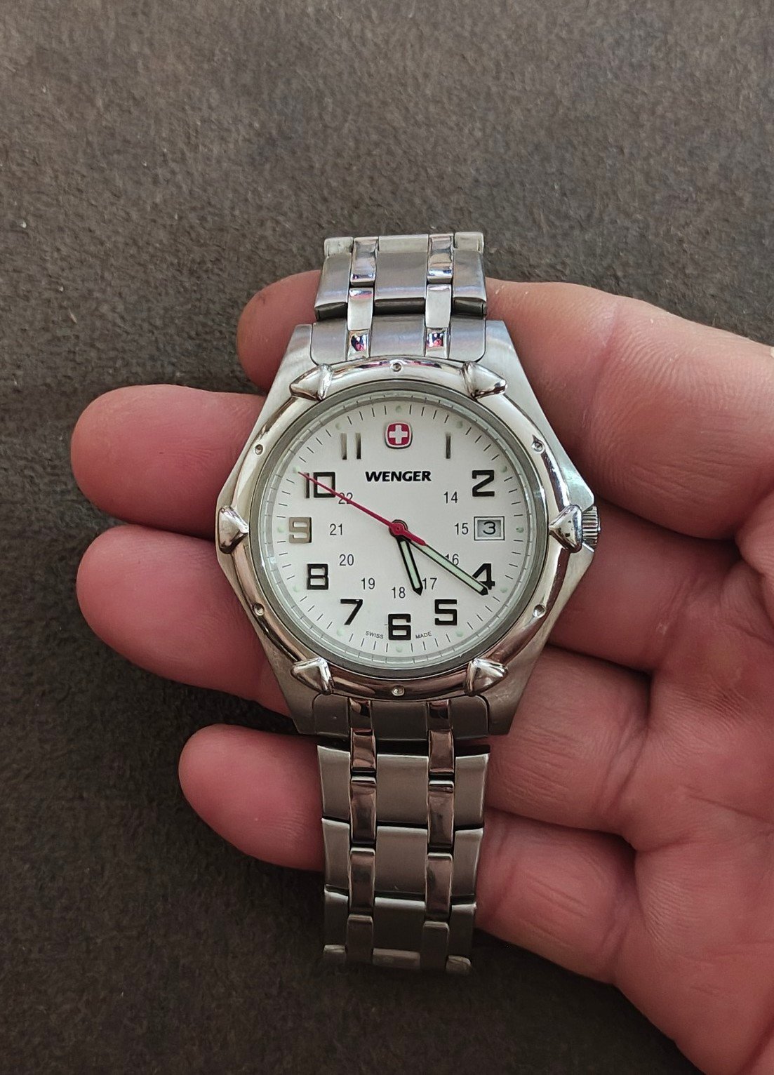 1990s Wenger Swiss Military 7311X Mens Watch