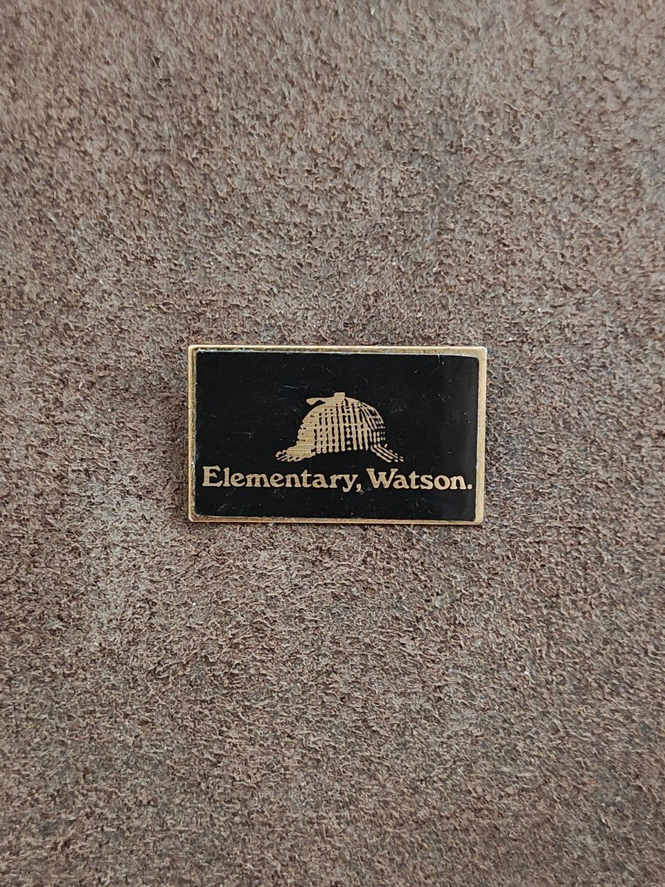United Auto Workers Union Bimco Awards Gold Tone Black Enamel Pin