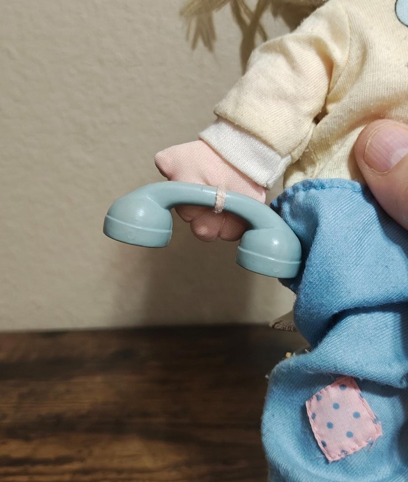 1986 Vintage Precious Moments Friendship Line Series "I Miss You" Boy Doll Plush