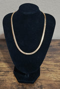 1970s/80s Signed Avon 15" Herringbone Necklace