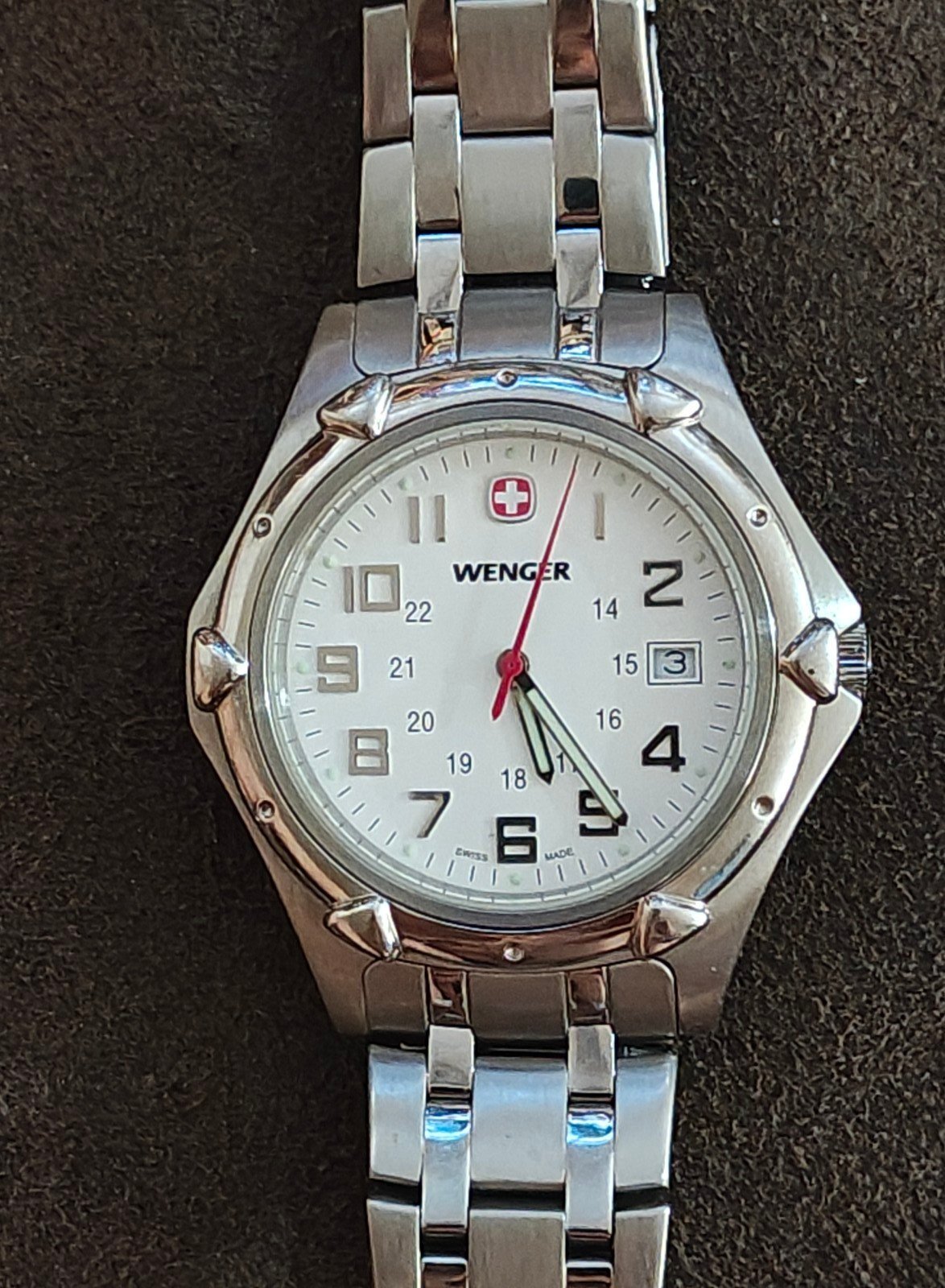 1990s Wenger Swiss Military 7311X Mens Watch