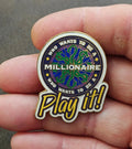 2001 Vintage (WDW) "Who Wants to Be a Millionaire: Play It!" Attraction Pin