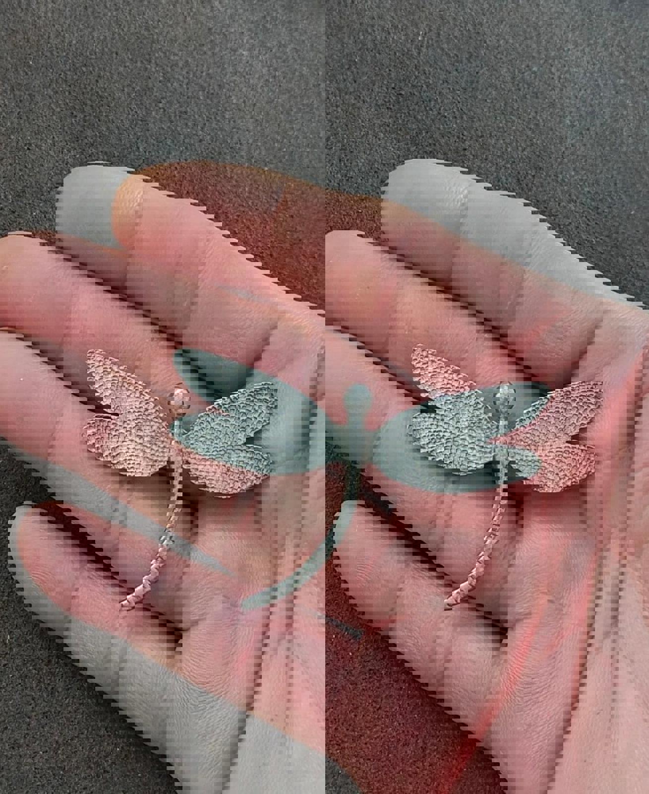 1960's/70's Lovell Designs Dragonfly Pin Pendant