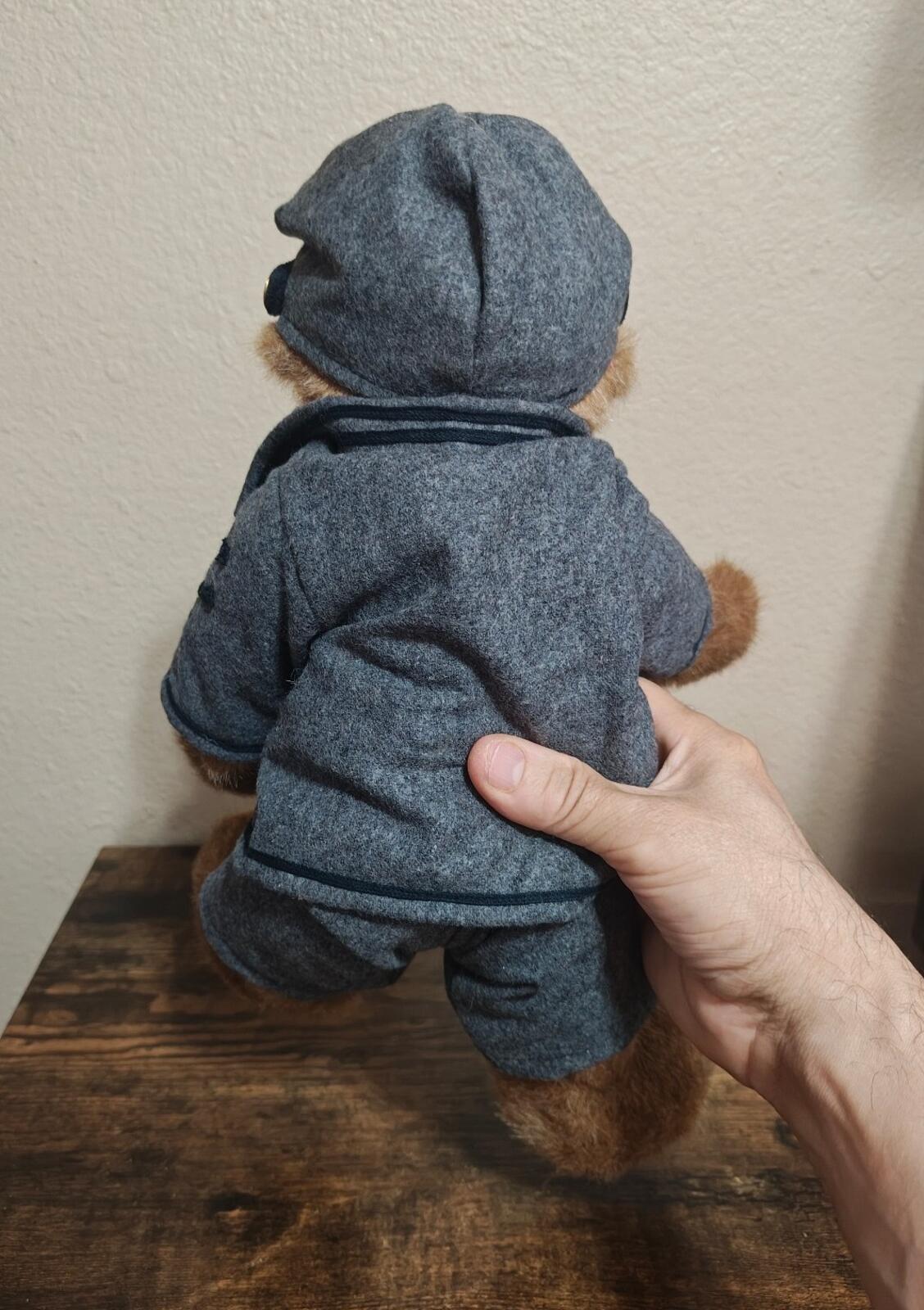 Early 2000s Rare Retired Boyds Bears Civil War Collection "Dixon" Bear Plush