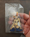 90s Rare HTF Las Vegas Showgirl With Real Feather Refrigerator Magnet/Magnet New