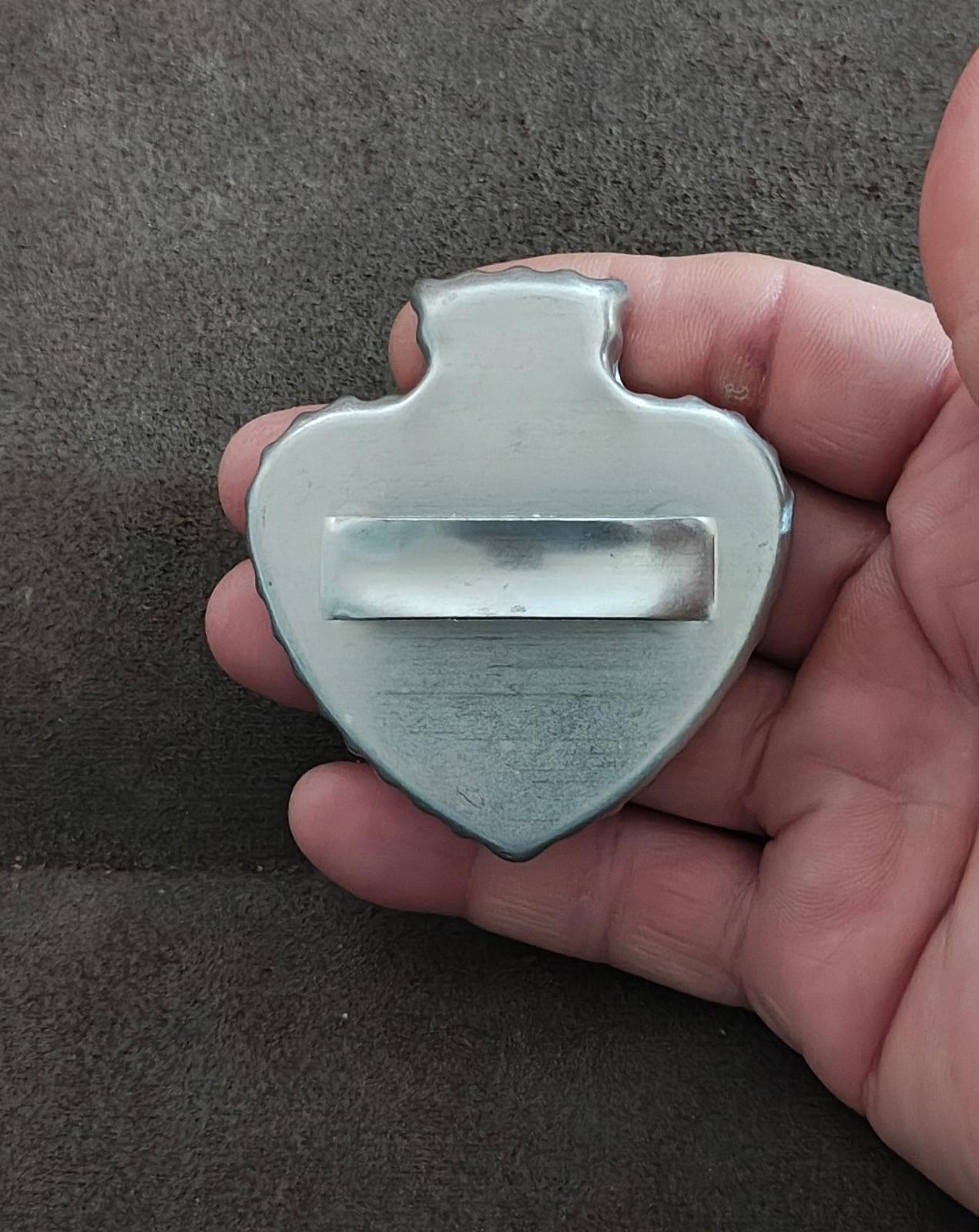 1960s Copper Tone Crown and Silver Tone Spade Cookie Cutters