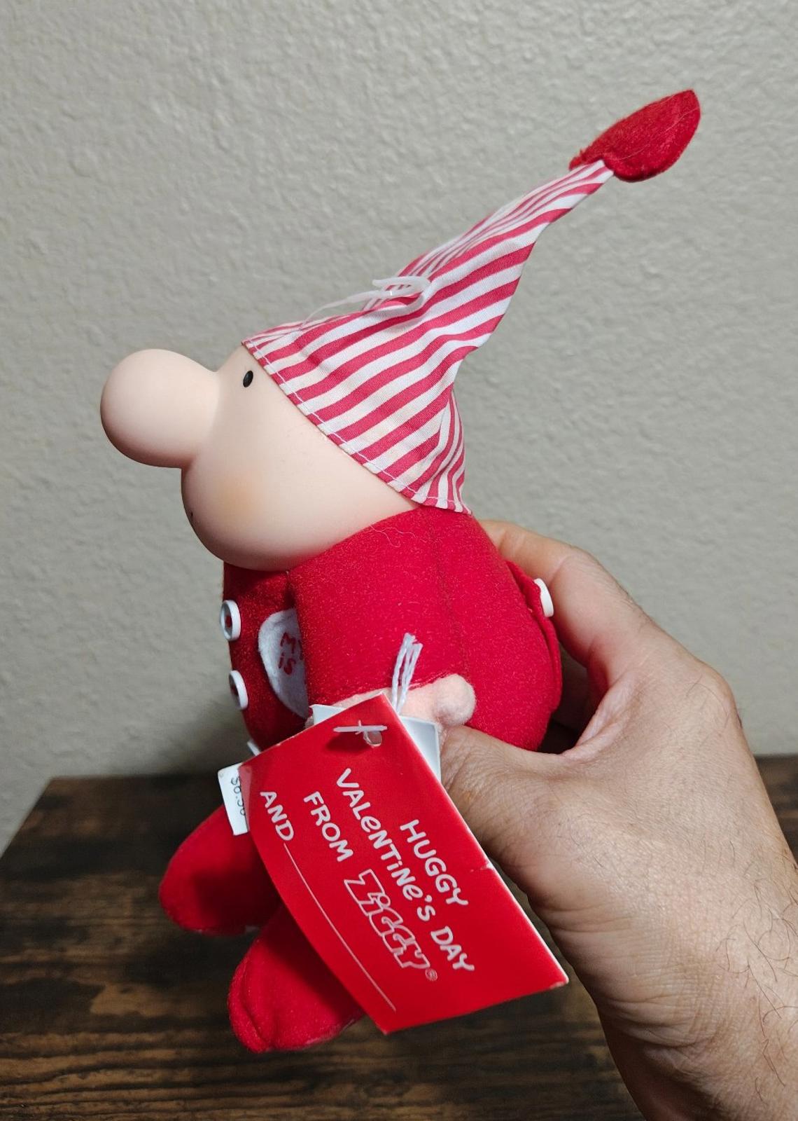 1990 Vintage " My Heart Is Yours" 7" Valentine's Day Ziggy Plush