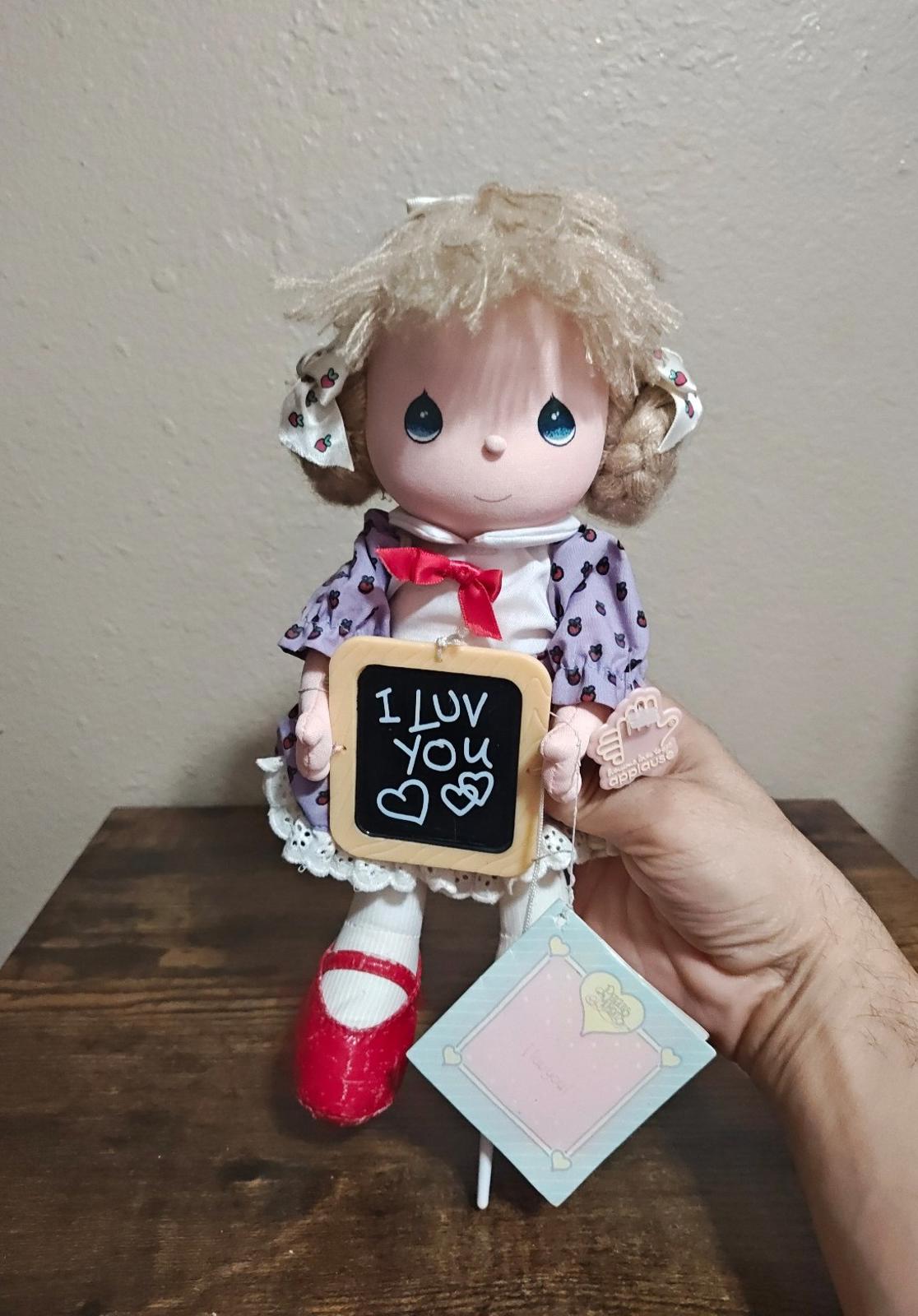 1987 Precious Moments Friendship Line Series Girl Doll Plush