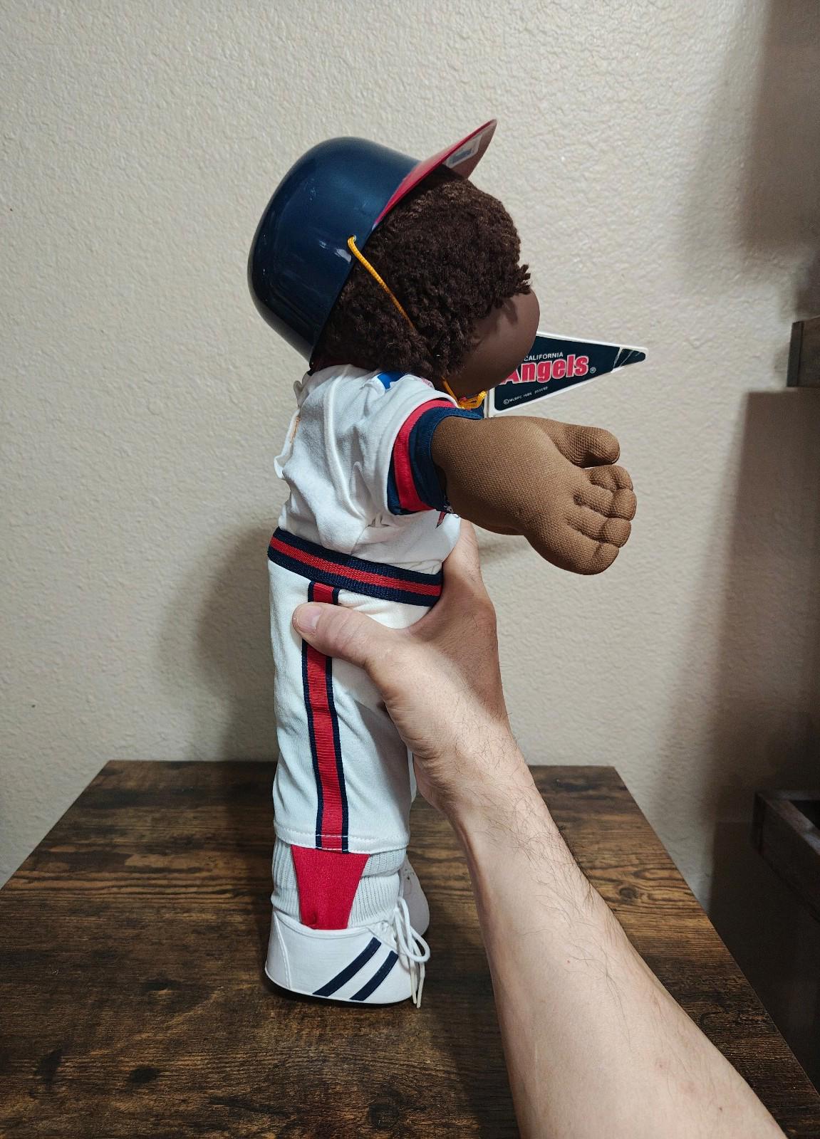 1980's Cabbage Patch Kids All Stars African American California Angels Doll