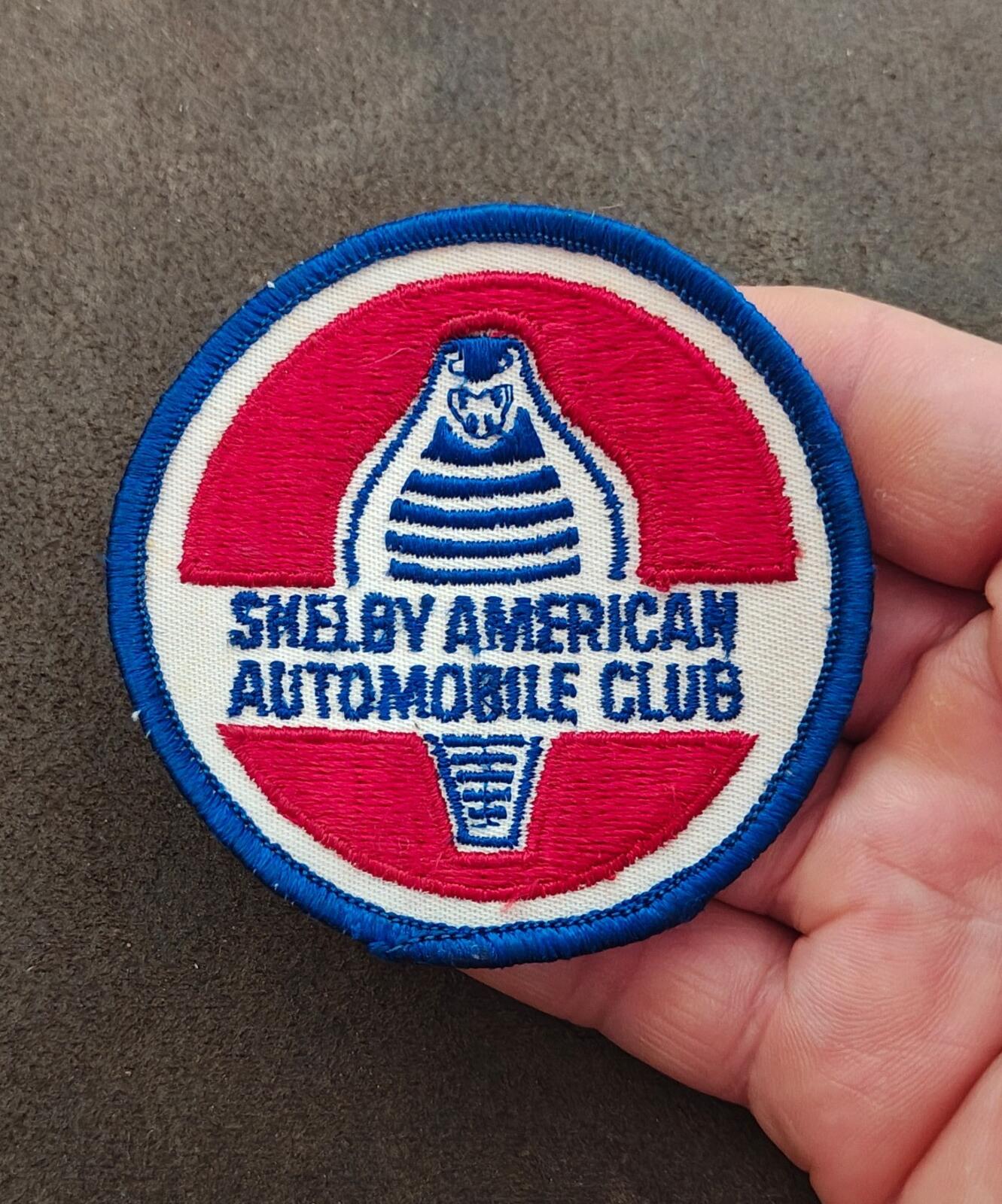 1990s Shelby American Automobile Club (SAAC) Patch