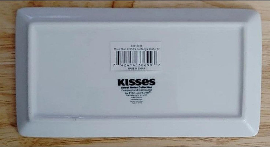 Fitz and Floyds Hershey's Love you more than KISSES Plate