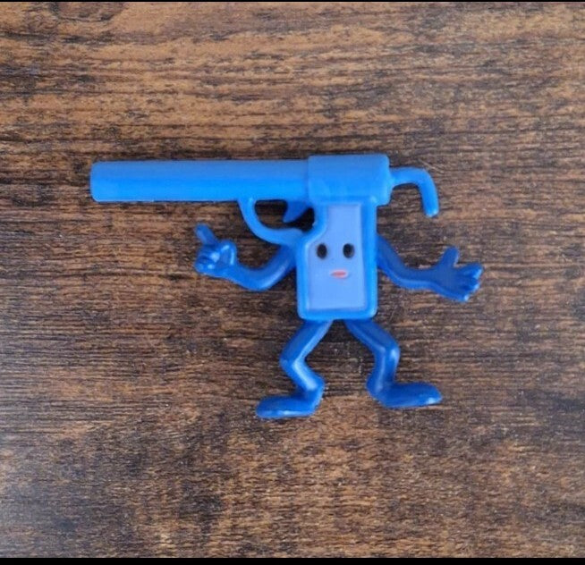 2002 MIsfit Toy Jelly Squirt Gun-PVC Figure.