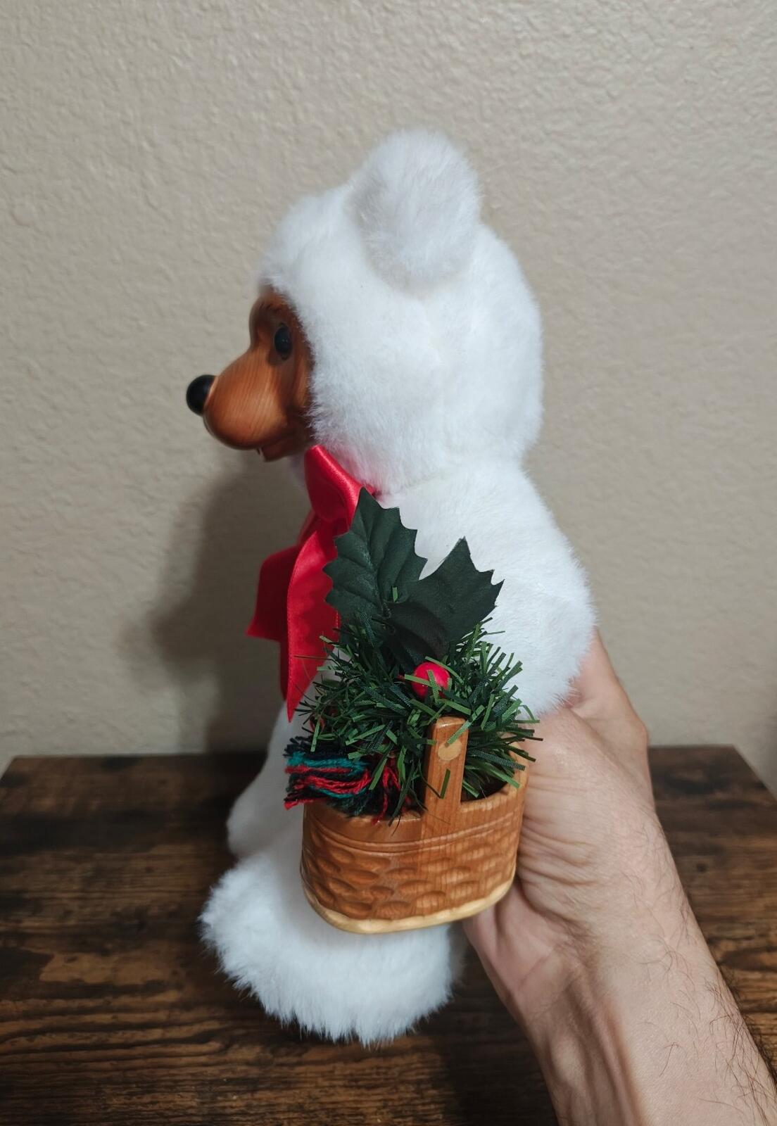1993  Applause Alvin Bear from the Robert Raikes Sixth Christmas Edition Plush