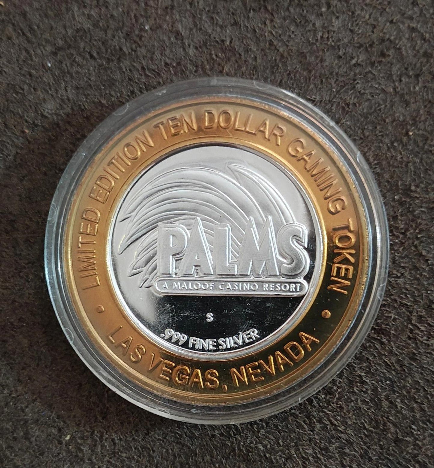 2003 Funny Cide Ten Dollar Palms Casino Las Vegas Gaming Token