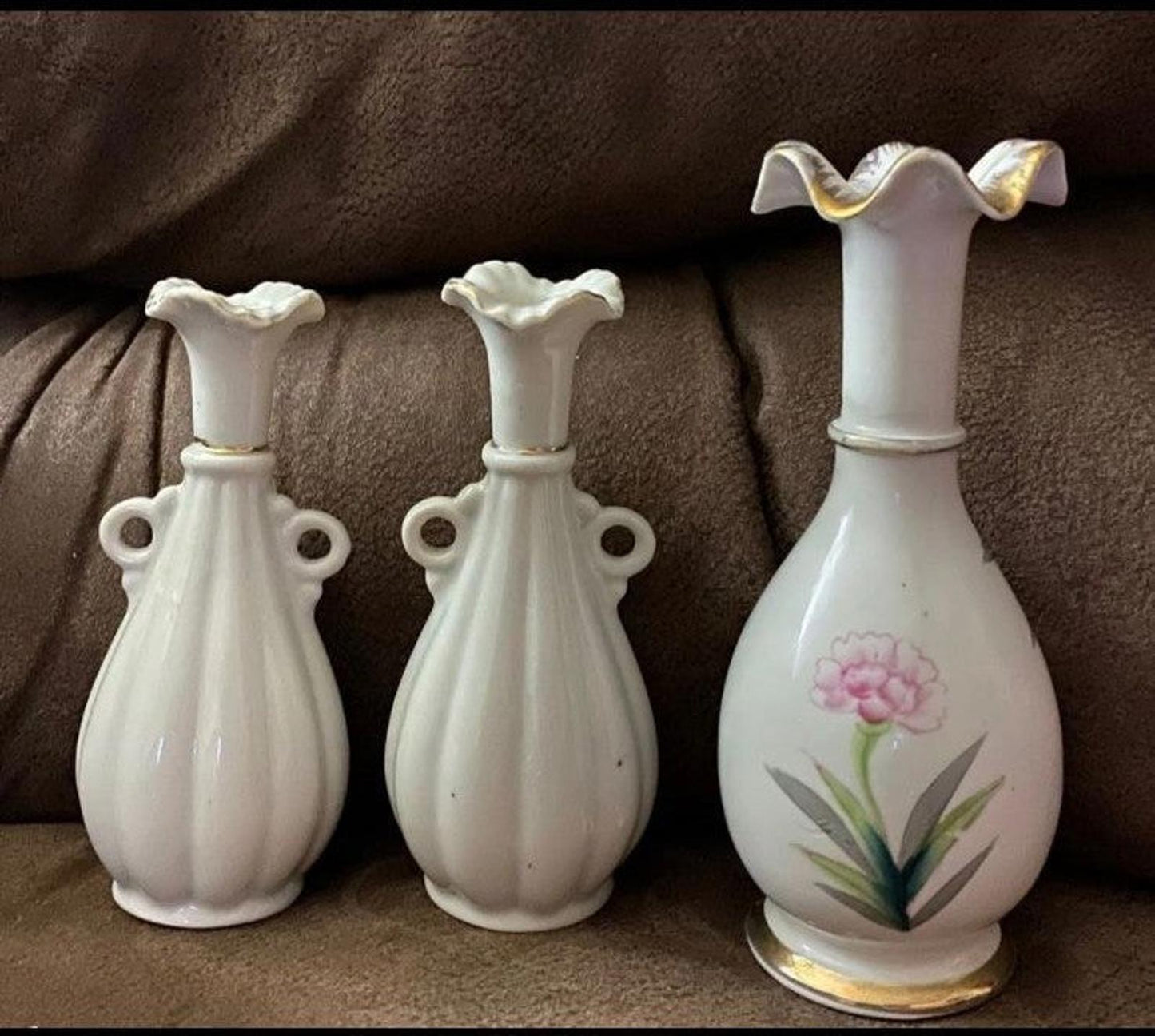1950's Tilso and Nasco Japan Hand painted vases