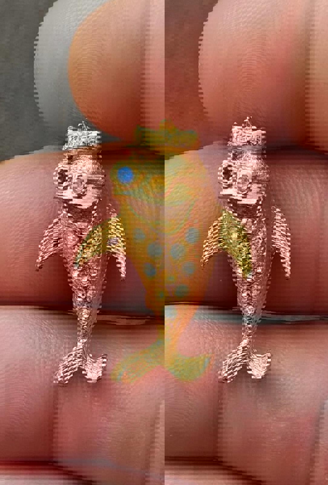 1960's Charlie the Tuna StarKist Mascot Collectible Advertising Pin