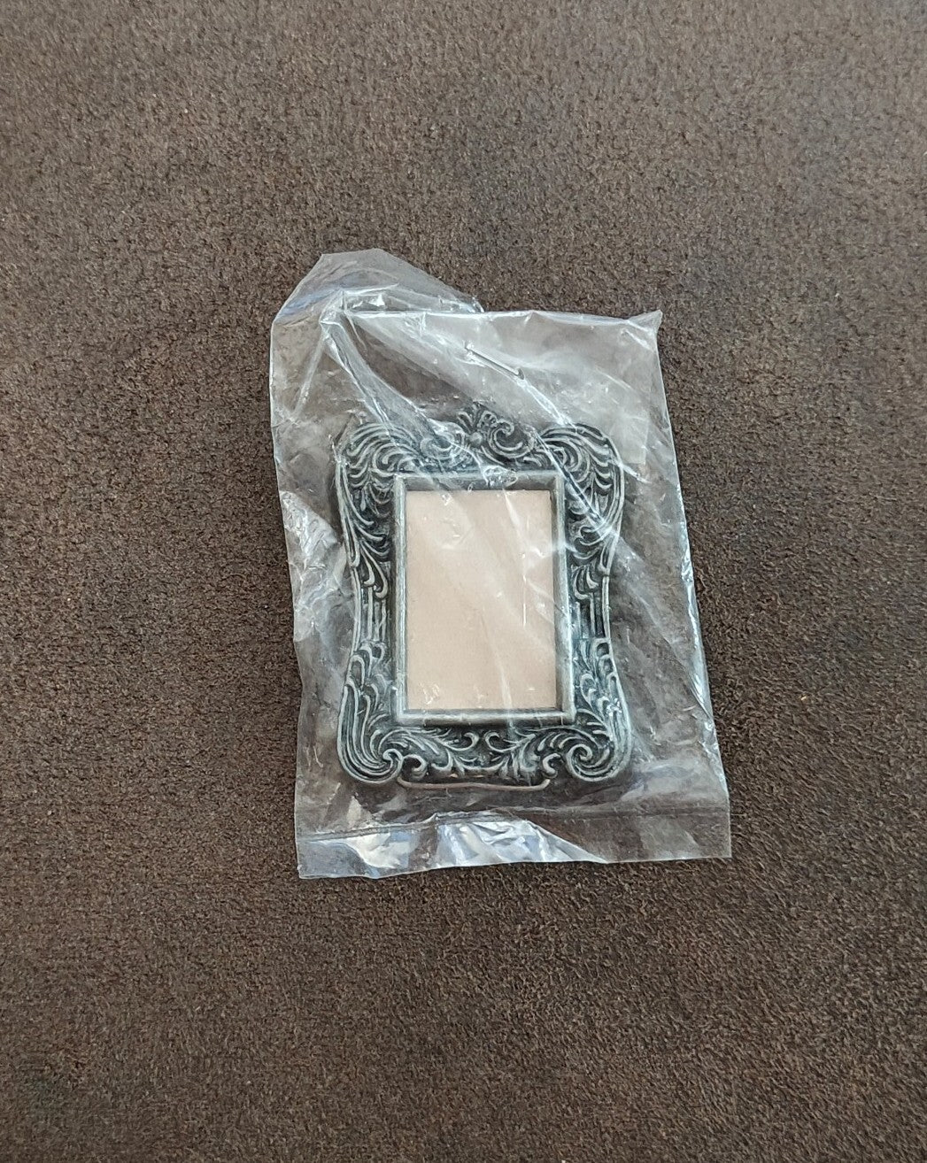 1970s/80s Pewter Tone Ornate Baroque/Victorian/Rococo Style Picture Frame NOS