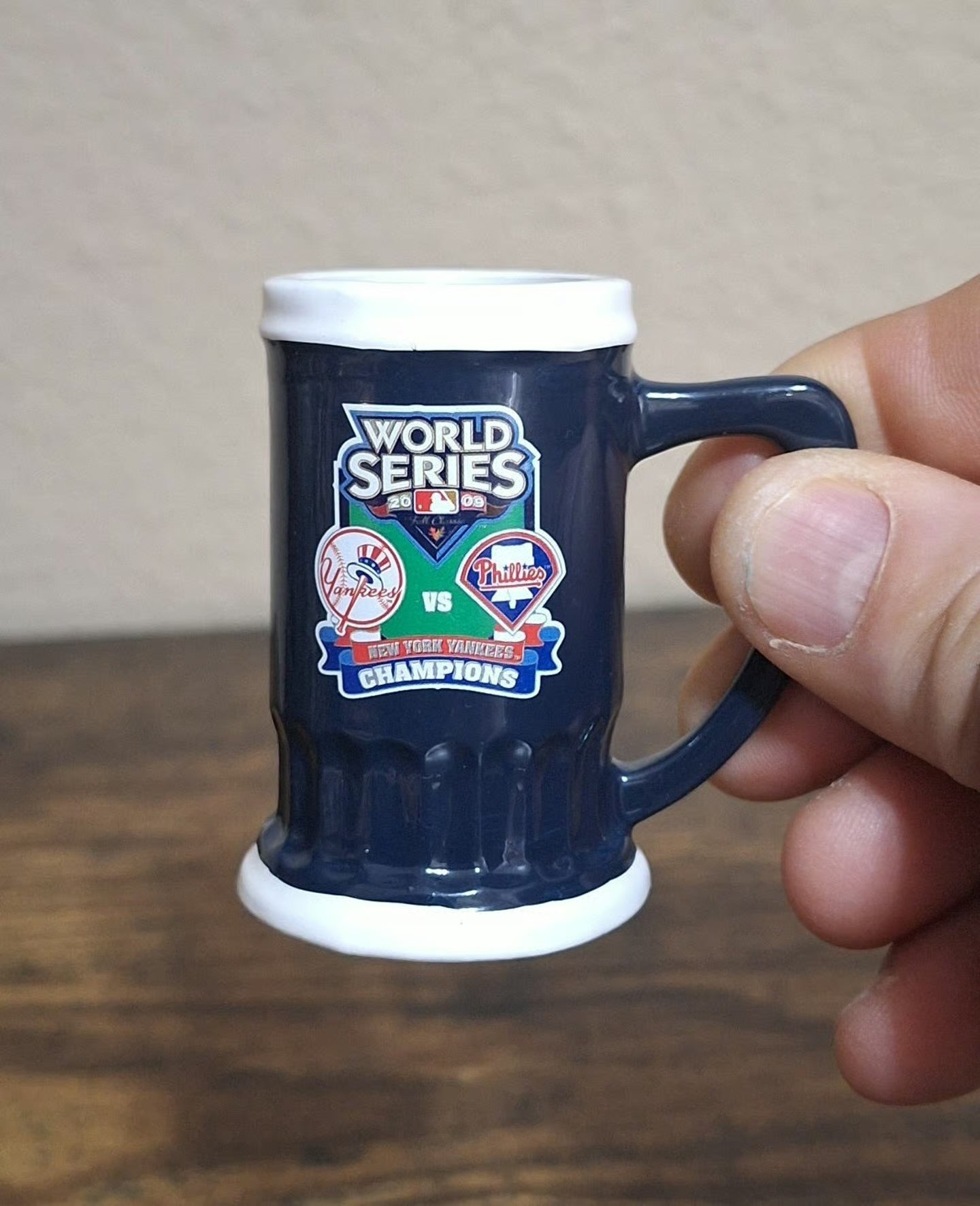 New York Yankees 2009 World Series Champions Decorative Miniature Mug.