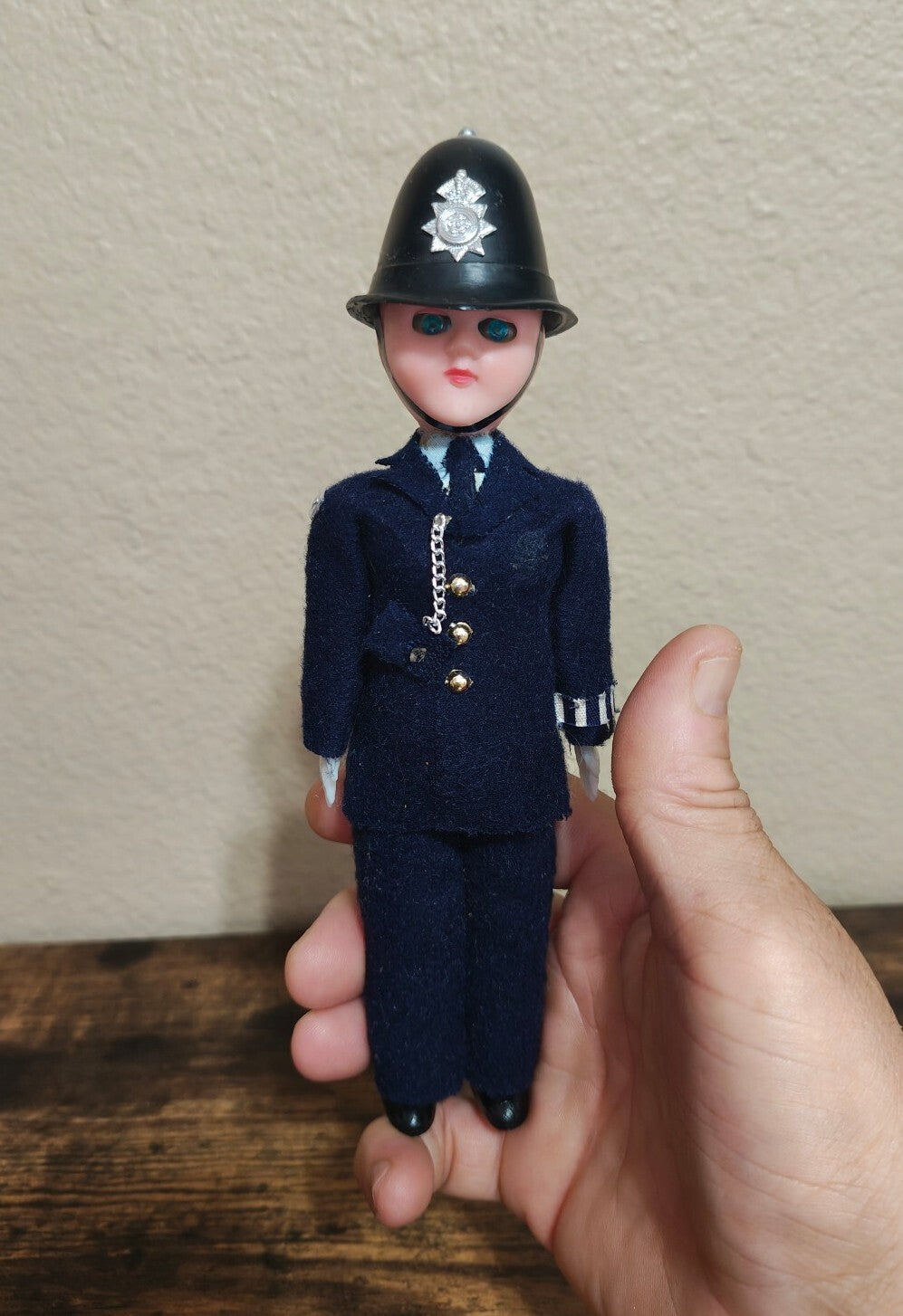 1950s/60s British Police Officer Sleepy Eyes Doll