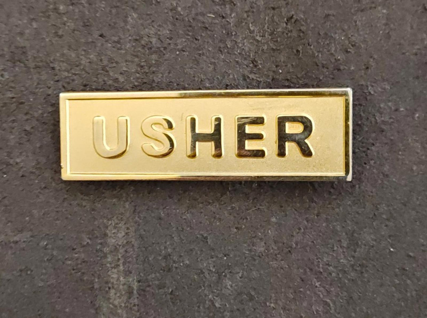 Swanson Christian Products Gold Tone Usher Badge Pin