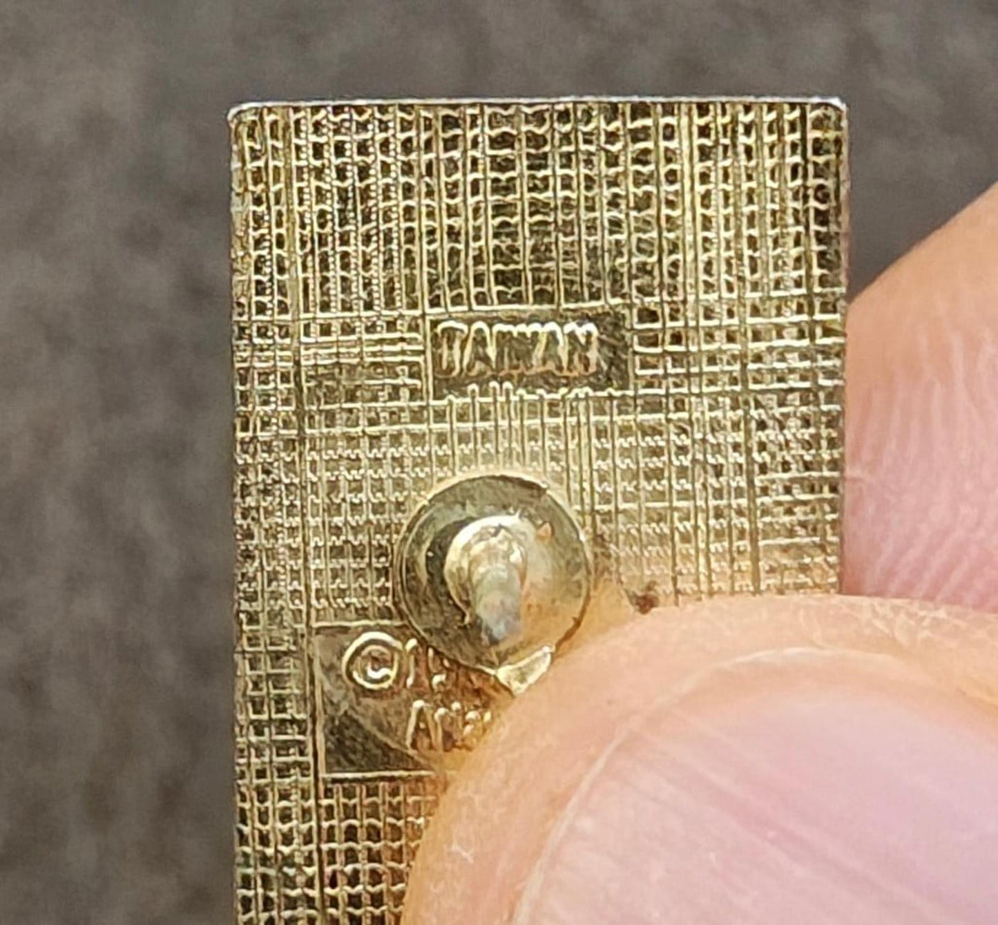 1990's Michigan State Spartans (MSU) Gold Tone Enamel Pin