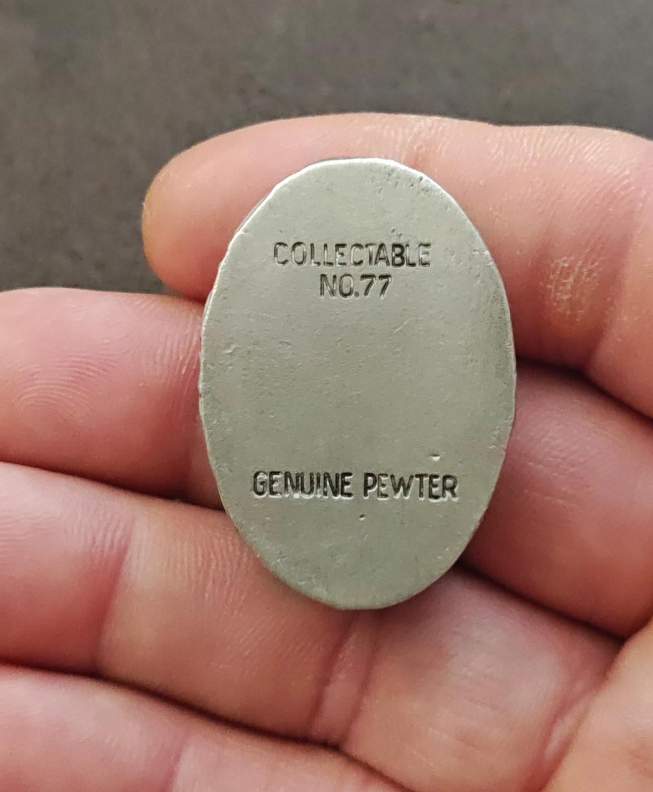 Inspirational Handcrafted Pewter Pocket Token From Basic Spirit