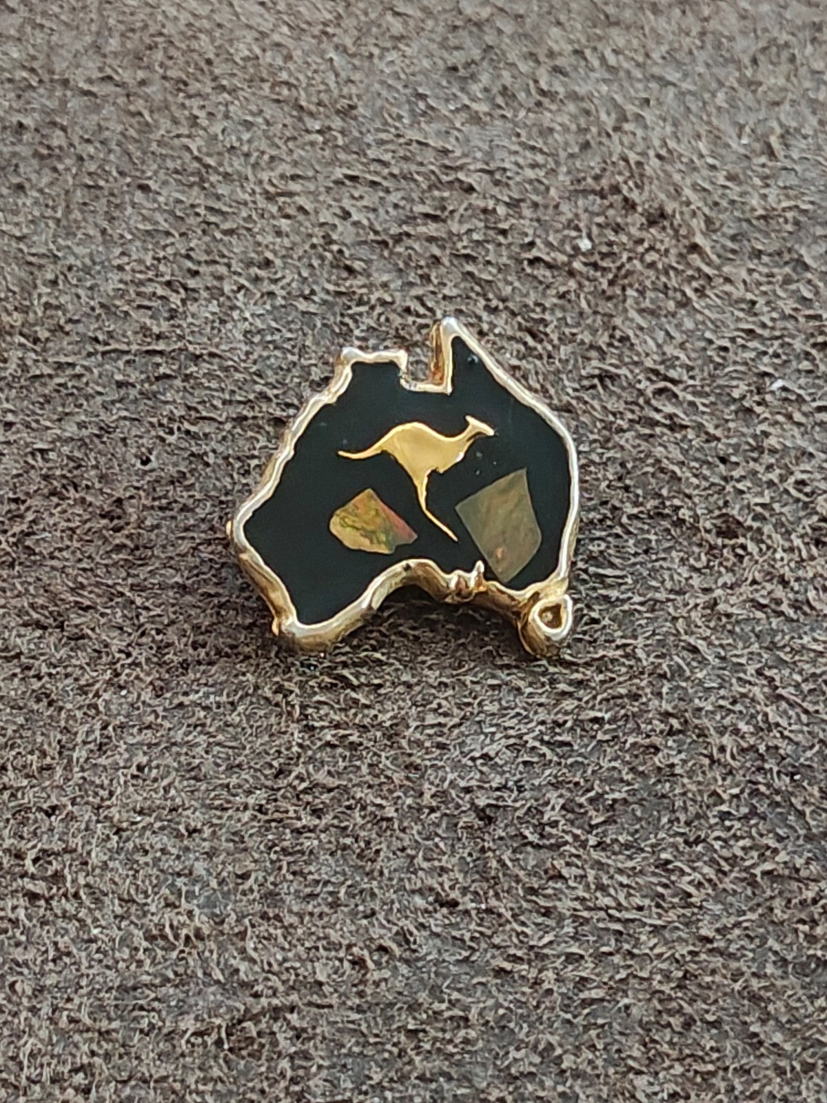 1970s/80s Australian Travel Souvenir Gold Tone Pin/Brooch