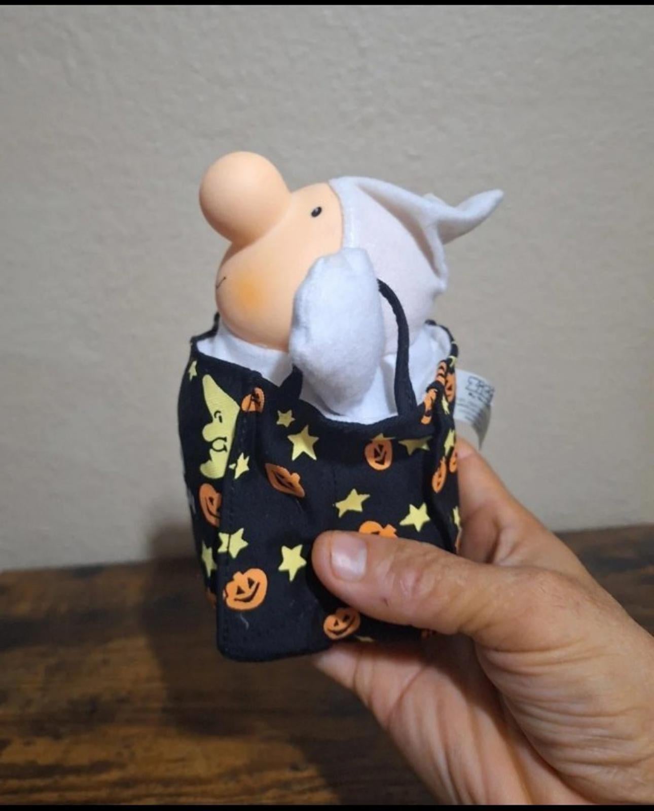 1991 Vintage Halloween " Boo I Love You" 7" Ziggy Plush