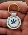 Adidas Originals Trefoil Leather Keychain