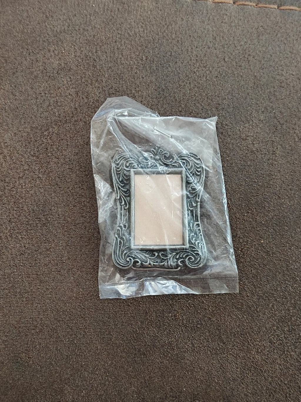 1970s/80s Pewter Tone Ornate Baroque/Victorian/Rococo Style Picture Frame NOS