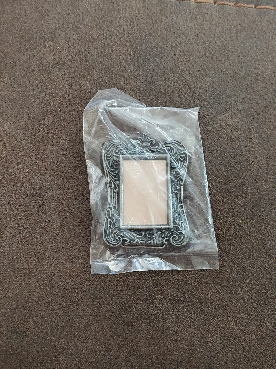 1970s/80s Pewter Tone Ornate Baroque/Victorian/Rococo Style Picture Frame NOS