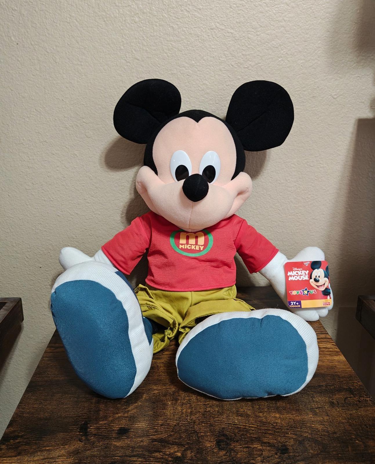 2000  Fisher Price Disney House of Mouse Mickey Mouse 25" Plush