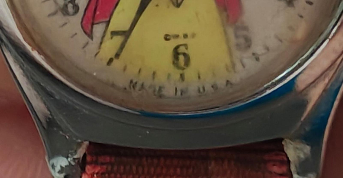 1950s Rare US Time Walt Disney Snow White Mechanical Hand Winding Ladies Watch