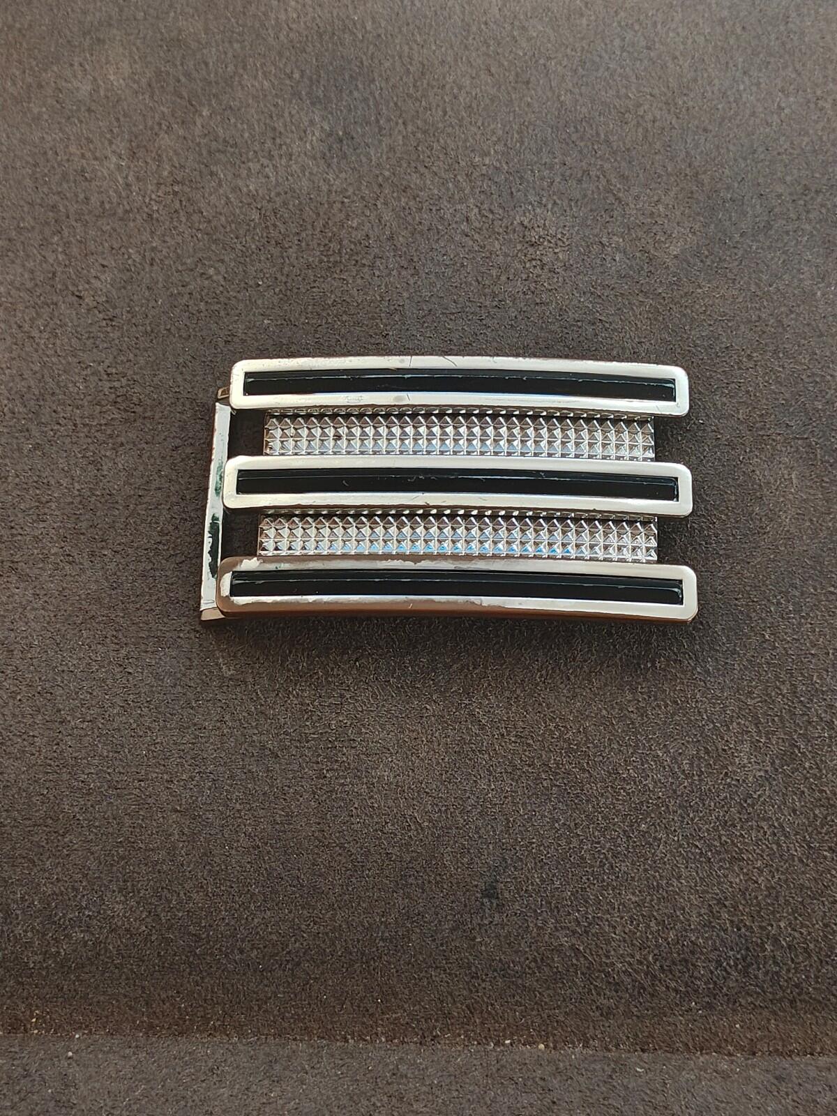 1990s Adidas 3-Stripe "Golf Trophy" Belt  Buckle