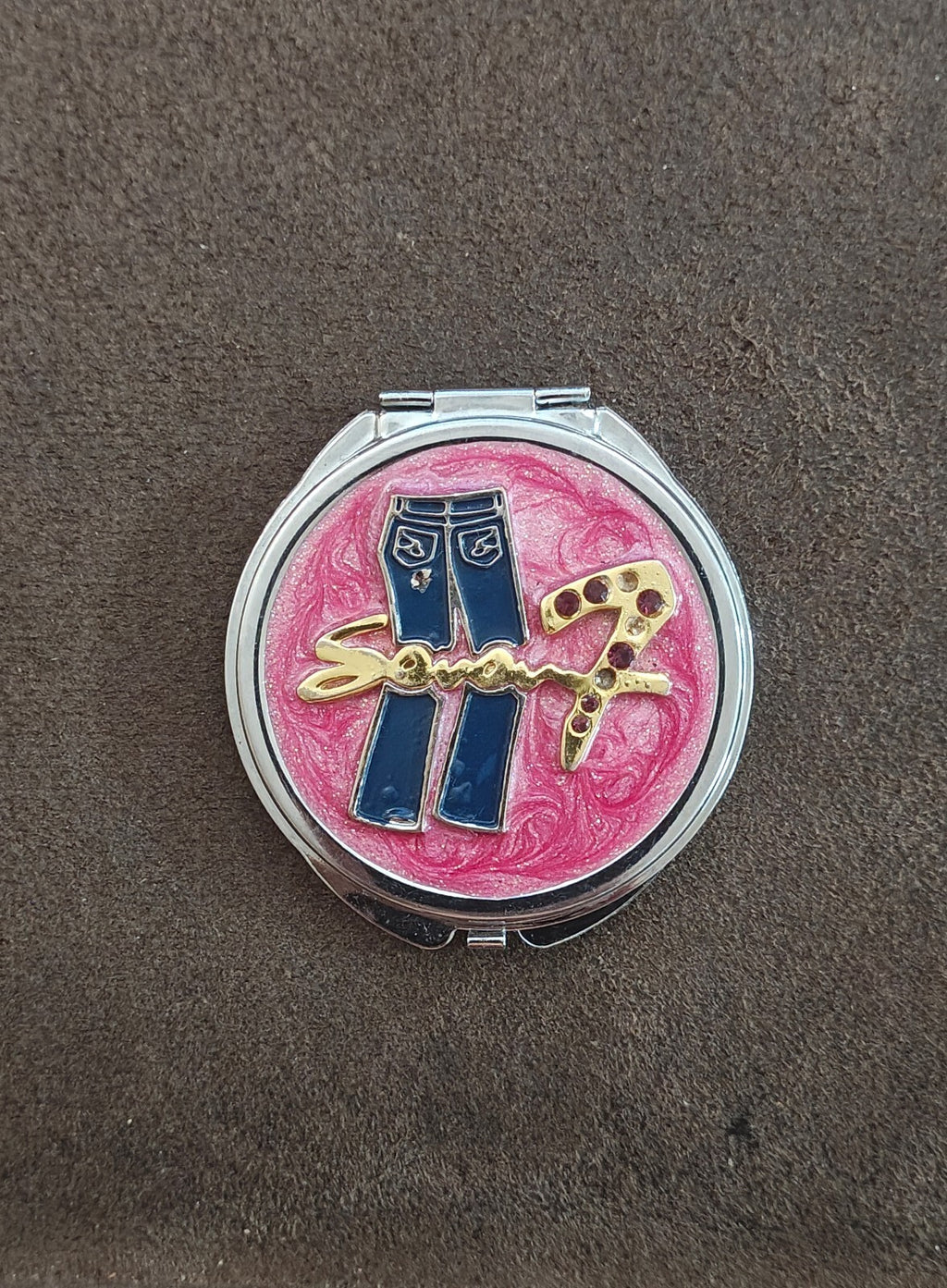 Seven7 Jeans Promotional Pocket Compact Mirror