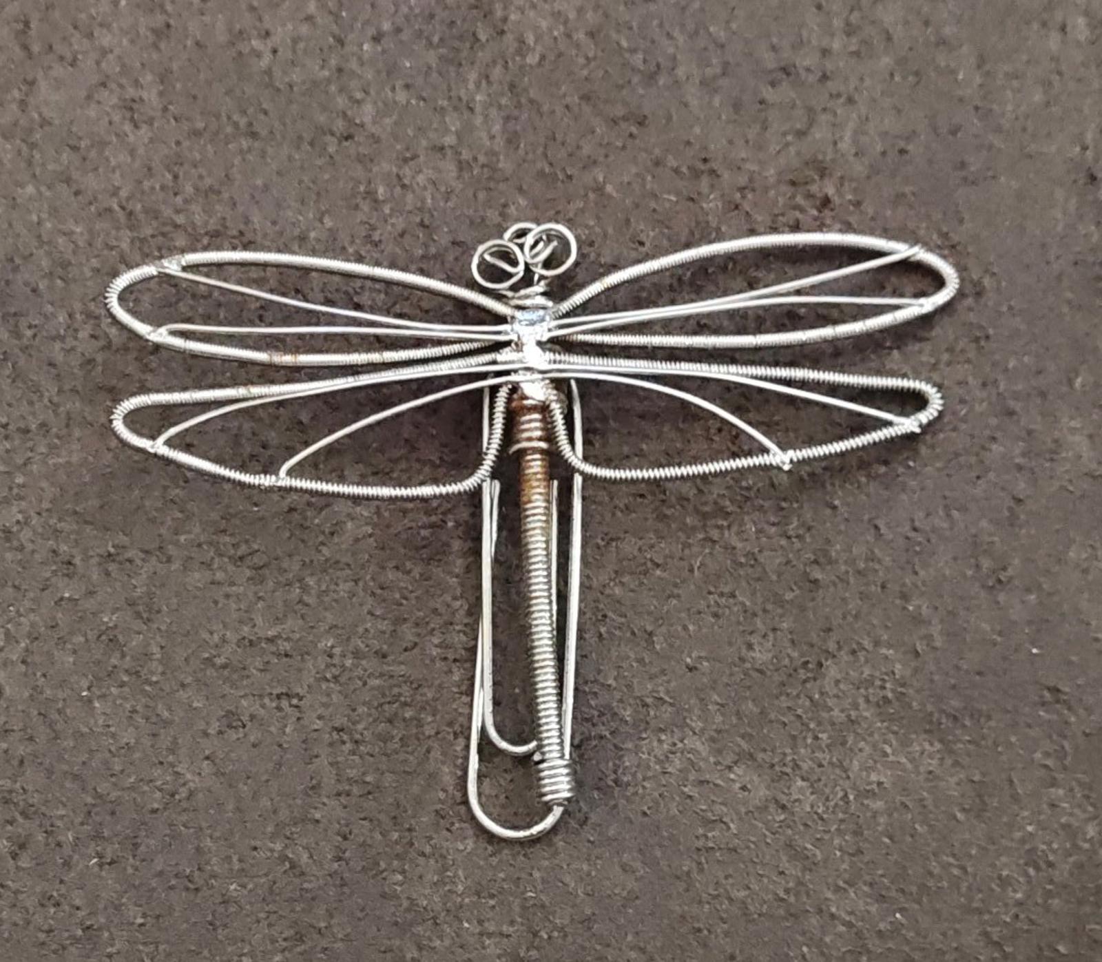 1990s Rare Starbucks Dragonfly "Critter" Paperclip/Bookmark