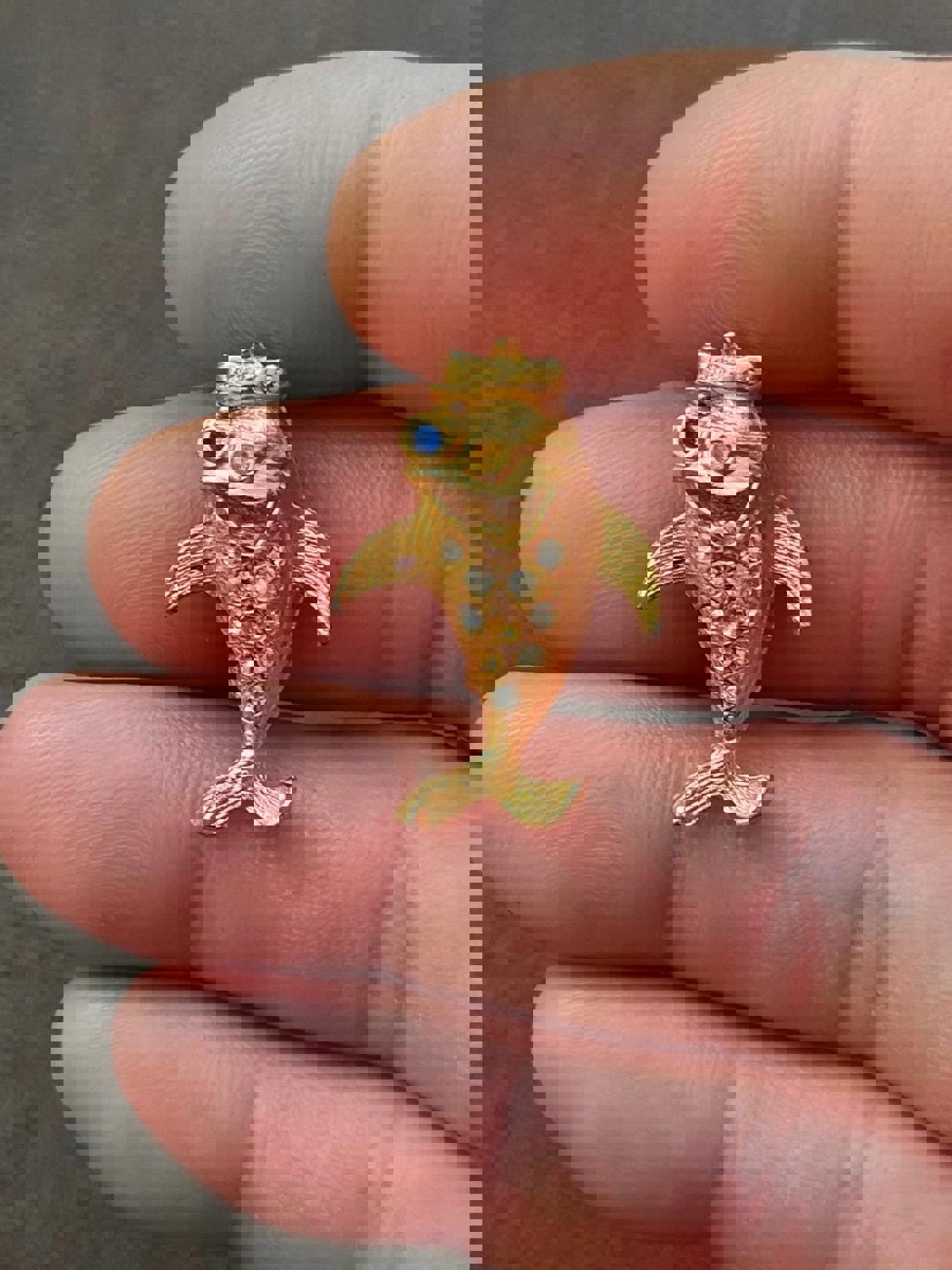 1960's Charlie the Tuna StarKist Mascot Collectible Advertising Pin