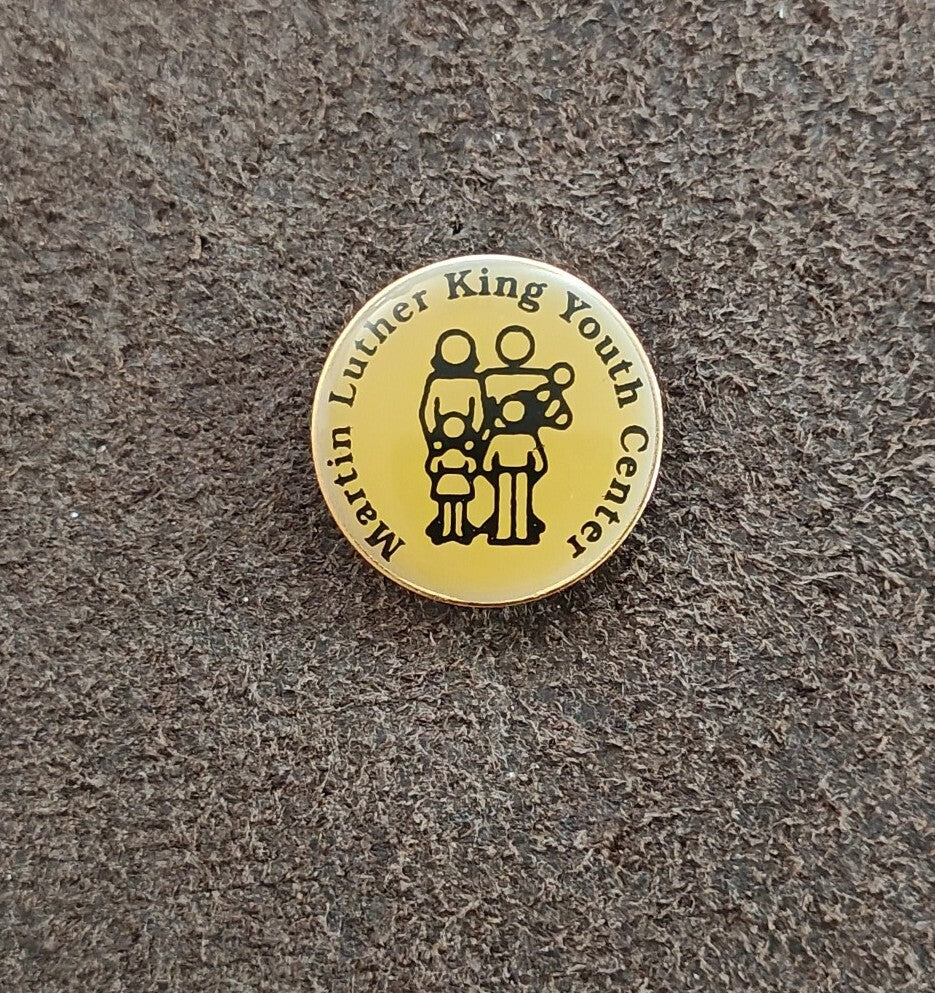 1980s Martin Luther King Youth Center Enamel Pin
