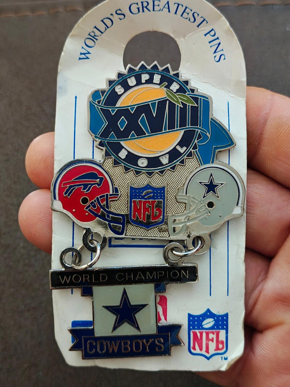 1994 Champion Dallas Cowboys Super Bowl XXVIII Commemorative Pin