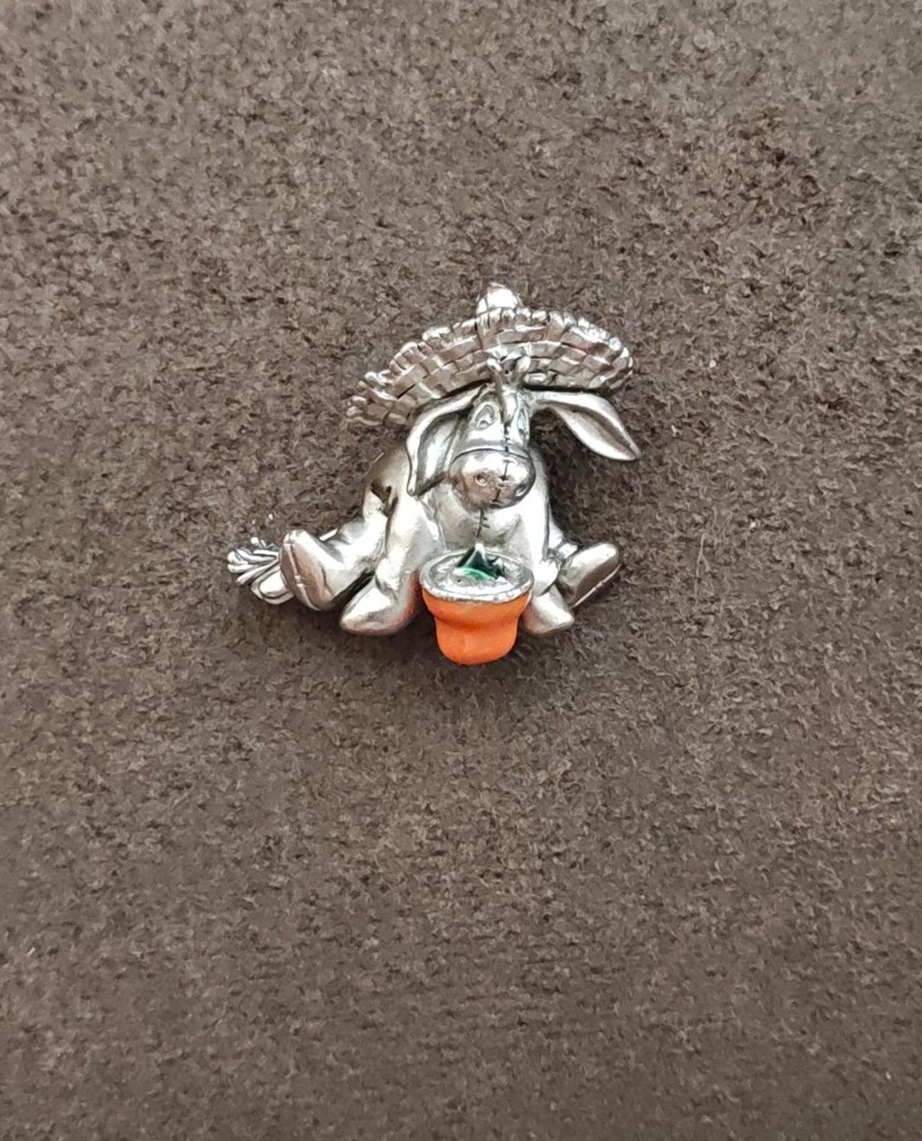 2000 Disney Eeyore Pewter Enamel Pin